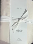 West Elm Silky Tencel Sheet Set King Sand Color Nwt. Fixed Price $109.99.