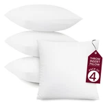 Throw Pillows Insert Cushion Pack 4 Ultra Soft Bed & Couch Sofa Decor. Fixed Price $22.99.