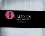 Ralph Lauren Blue And White Oxford Stripe King 4PC Sheet Set New. Fixed Price $124.90.