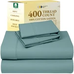 California Design Den Natural 100 Cotton Soft Queen Set 400 Thread. Fixed Price $80.44.