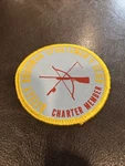 Nos Bitely Broham Sportsmen Club Charter Member Patch Iron Jacket Hat Vest. Fixed Price $11.95.
