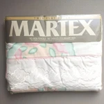 Martex Flat Sheet Twin Lace Chloe Sheri Roese New Grannycore Top Ruffle 80'S Nos. Fixed Price $24.99.