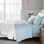 Egyptian Cotton 650 Thread Count Bed Sheet Set - 18" & 20" Extra Deep Pocket. Fixed Price $150.30.