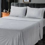 Utopia Bedding Queen Set - Jersey Knit 4 Piece Cotton Soft. Fixed Price $36.71.