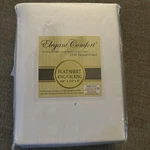 Elegant Comfort 1500 Thread Quality 1-PIECE Flat Sheet, Luxury King, White Nip. Fixed Price $14.55.