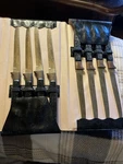 Rare Find Beautiful Wilshire Limited Steak Knife Set 8 Knives Case. Fixed Price $33.60.