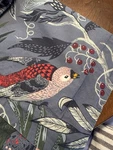 Ikea Filodendron Pillow Shams Standard 33X23 Birds Butterfly Floral Cotton. Fixed Price $19.99.
