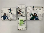 Pottery Barn Kids Vintage Soccer Player Organic Sheet Set Queen #S4260 Ps. Fixed Price $88.47.