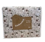 Enchanted Mushroom Floral Whimsical 4-PIECE Sheet Set, Full. Fixed Price $49.99.