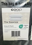Set Of 2 Coop Home Goods Essence Down Alternative Luxury Pillow King 17X33 *new*. Fixed Price $44.99.