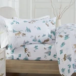 Market & Place 100% Turkish Cotton Flannel Sheet Set 4 Piece Deep Pocket No.... Fixed Price $82.92.