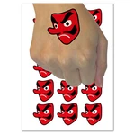 Japanese Tengu Goblin Demon Mask Temporary Tattoo Water Resistant Body Art. Fixed Price $10.99.