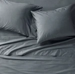 King 400 Thread Count Percale Sheet Set Mineral Blue - Casaluna New. Fixed Price $95.00.
