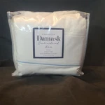 Charter Club Damask Embroidered Hem 550 Thread Count King Sheet Set Vapor. Fixed Price $79.99.