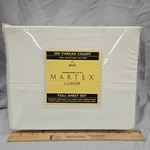 Martex Luxor King Sheet Set Egyptian Cotton 300 Thread Count White. Fixed Price $39.99.