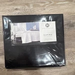 Hotel Collection Supima Cotton King Flat Sheet 680TC Black Oeko-tex Luxury (new). Fixed Price $60.00.