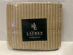 Nip Lauren Ralph Stowe Stripe Qn Flat Sheet Usa 100% Cotton 200 Tc Vtg ?. Fixed Price $78.95.