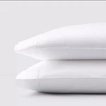 Sferra Pillowcase Pair King Size Matteo White Solid Cotton Sateen Italy New. Fixed Price $74.95.