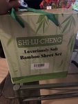 King Luxuriously Soft Bamboo Sheet Set 4 Pc Shi Cheng New. Fixed Price $40.00.