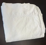 Nestwell Queen Flat Sheet Egyptian Cotten Sateen 625 Tc Illusion Blue. Fixed Price $34.00.