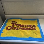 Disney Pillow Case Pirates Of The Caribbean Captain Jack Sparrow Animated Cotton. Fixed Price $13.00.