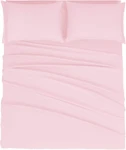 Queen Size Set - Hotel Luxury 1800 Bedding & Pillowcases Deep Poc. Fixed Price $38.99.