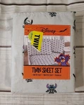 Disney Lilo & Stitch Halloween Skeleton Costume Twin Sheet Set New. Fixed Price $31.45.
