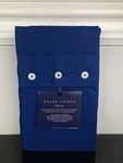 Ralph Lauren Percale 100% Organic Cotton 2 Standard Pillowcases Harbor Blue. Fixed Price $49.00.
