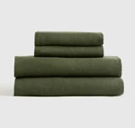 Nwot Quince Queen Sheet Set 4PC Linen Pine Made From Flax 100%. Fixed Price $129.99.