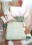 Domestications Queen Quilt Set Adirondack Cabin Theme Sheets Bedskirt Cases. Fixed Price $54.89.