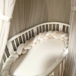 100% Mulberry Silk 22 Momme Cot Crib Fitted Sheet & Wash Bag - Grey Pink White. Fixed Price $96.70.