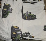 Of 2 Vintage John Deere Twin Size Bed Sheet Sets Tractor No Pillowcase Green. Fixed Price $32.50.