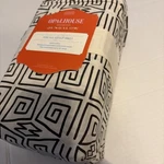 Opalhouse Jungalow Queen Percale Fitted Sheet Ikat Black White 100% Cotton New. Fixed Price $26.79.
