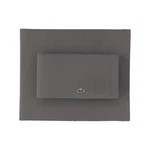 Lacoste 100% Cotton Percale Sheet Set, Solid, Dark Grey, King. Fixed Price $79.79.