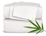 Queen Sheets 100% Bamboo Viscose Cooling Double Stitching Black Organic Pure. Fixed Price $154.99.
