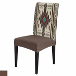 Native American Western Dining Chair Cover Set Of 4,STRETCH Protectors .... Fixed Price $76.81.