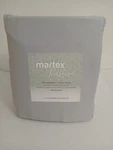 Martex Restore Cotton/tyocell Blend King Sheet Set Grey Color New. Fixed Price $38.00.