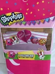 Shopkins Friends FOREVER(1) Single Pillowcase 20" X 30" Cookie Poppycorn New. Fixed Price $6.88.