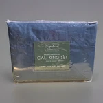Signature Collection Califonia King Brushed Microfiber 4 Piece Sheet Set Blue. Fixed Price $19.99.