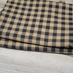 Vhc Brands Black Check Standard Pillow Case Set Country Primitive 100% Cotton. Fixed Price $19.98.