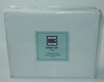 The Big One 3 Pc White Twin Sheet Set. Fixed Price $15.99.
