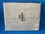 New Ralph Lauren Classic Queen Flat Sheet Almond 100% Supima Cotton Solid. Fixed Price $35.00.