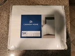 Cannon Split King 5PC Solid Percale Sheet Set White: 100% Cotton, 200. Fixed Price $49.99.
