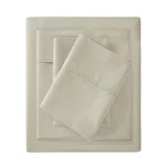 Madison Park 1500-TC Ivory King Cotton Blend Polyester Soft Sheet Set (4-PIECE). Fixed Price $69.88.
