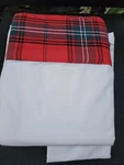 Williams Sonoma Home Tartan Plaid Sheet Set Red Queen Christmas Holiday 4PC New. Fixed Price $179.00.
