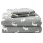 Eddie Bauer Flannel Sheets Size, Anti-pilling & Twin, Elk Grove Grey. Fixed Price $44.77.