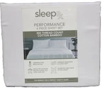 300 Thread Count 4-PC. Sheet Set Light Gray Full. Fixed Price $27.99.