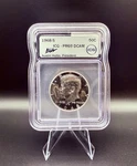 1968-S Kennedy Half Dollar Icg PR69 Dcam Silver Proof Gem. Fixed Price $139.99.