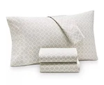 Charter Club Damask Designs 2 Geo Standard Pillowcases, 550 Tc, Inverted Smoke. Fixed Price $24.00.