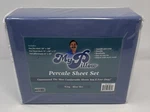 My Pillow Blue Sky Smooth Durable Percale 4 Piece Bed Sheet Set King Size (new). Fixed Price $62.98.
